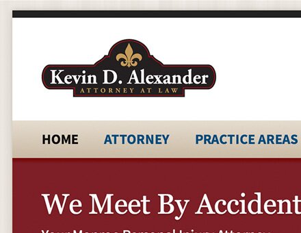 Lawyer / attorney website design